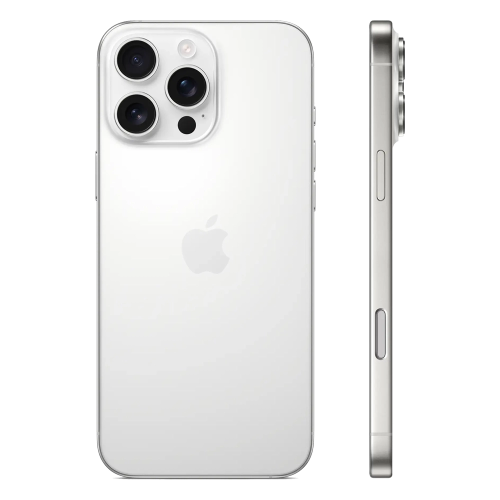 Смартфон Apple iPhone 16 Pro 128GB, White Titanium, Dual SIM (без Rustore)